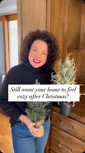 If you’re wondering how to decorate for winter after Christmas, here’s one of our favorite easy transitions… keep a few snow-flocked or glistening trees out! ❄️ They add cozy winter charm without feeling “holiday,” and they make your home feel layered, warm, and beautifully intentional all season long. If you want more simple winter decorating tips and the confidence to style your home with ease, Join the Elegant Community → (link in bio) https://tabithayount.com/pages/elegant-community #WinterD