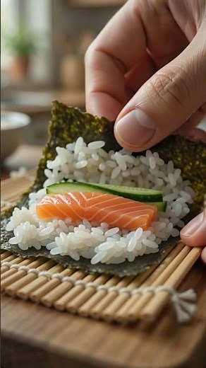 Miniature Sushi roll recipe🍣|Tiny Japanese food Cooking ASMR|Satisfying Mini Cooking.
