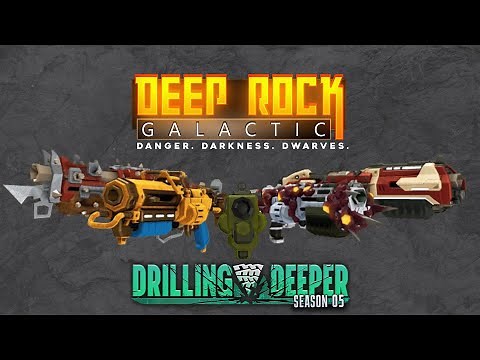 Deep Rock Galactic - All frameworks and weapons showcase