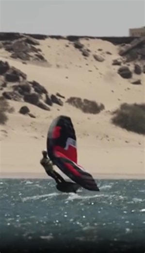 Building flow and balance through wingfoiling
