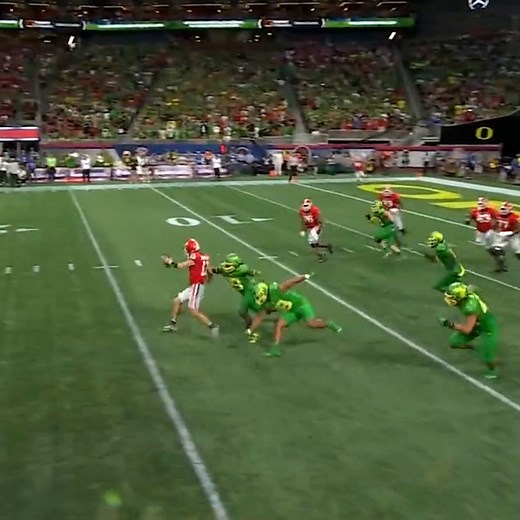 Stetson Bennett wasn't going down without a touchdown 😤 Georgia Football | ESPN