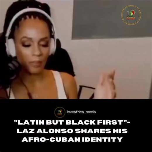 Actor Laz Alonso has opened up about his experience as an Afro-Cuban, emphasizing that despite his Latin roots, his Black heritage comes first. Speaking candidly in a recent interview, he shared how his dual cultural background has shaped his worldview and career. #explore #explorepage | I Love Africa