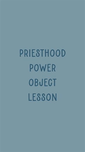 Love Pray Teach on Instagram: "What a simple and powerful object lesson! 💡 Find this in this week’s Family Packet!"