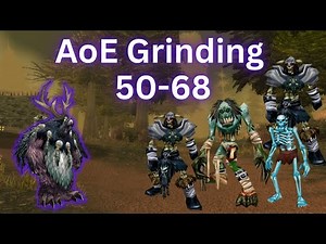 Wotlk Classic Balance Druid AoE Leveling Spots from 50-68