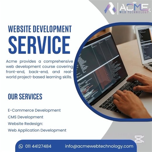 Acme Web Technology delivers innovative website solutions — front-end, back-end, and everything in between. #acmewebtechnology #webdevelopment #services #ecommerce | Acme Web Technology