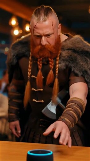 Viking vs. Smart Speaker — When a Warrior Meets an Oracle #Viking #Comedy #Germany
