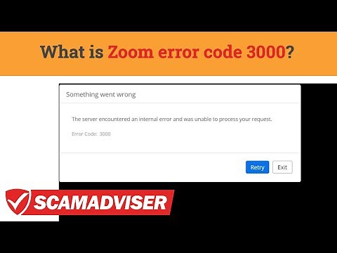 Zoom error code 3000 - what does it mean and how to fix to get to the meeting as fast as possible?