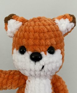 PDF (dijital) Crochet Fox Plush Pattern - Etsy