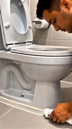 Bathroom Commode Fitting Full Tutorial for Beginners! #shorts