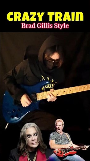 Brad Gillis Style Crazy Train R.I.P. Ozzy