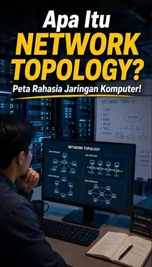 Apa Itu Network Topology? Peta Rahasia Jaringan Komputer! #ai #networktopology #computernetwork