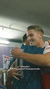 VIKTOR GYÖKERES MEETS HIS ARSENAL TEAM-MATES FOR THE FIRST TIME! 🤩 #arsenal #afc