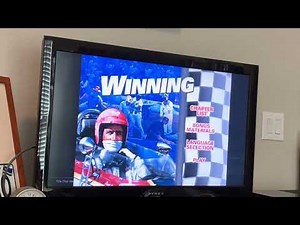 Opening and Menu to Winning 1999 DVD