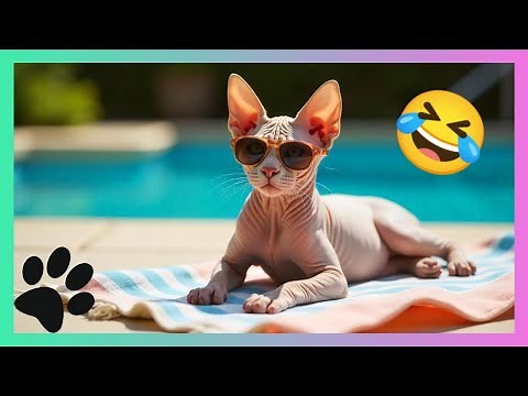 Die lustigsten Katzen der Welt: Ein Video voller schnurren und lachen! Funny Cat Videos 🤣