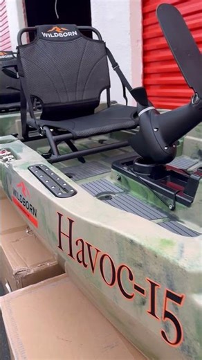 The Havoc 15 assembled and ready to hit the water! Reach out if interested.