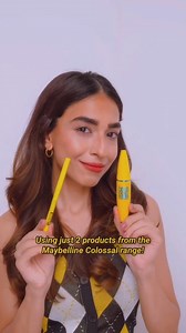 Want to create this gorg look by @neha_menghwani? Get the Maybelline Colossal Kajal and Mascara for high impact lines and voluminous lashes!✨ Add them to cart on Nykaa! #ColossalMascara #ColossalKajal #MaybellineColossal #MaybellineNY #Maybelline #MaybellineIndia | Maybelline New York | Facebook