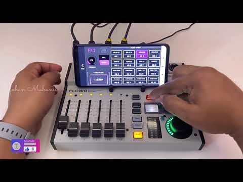 Behringer Flow 8 Digital mixer How to setup fx in app