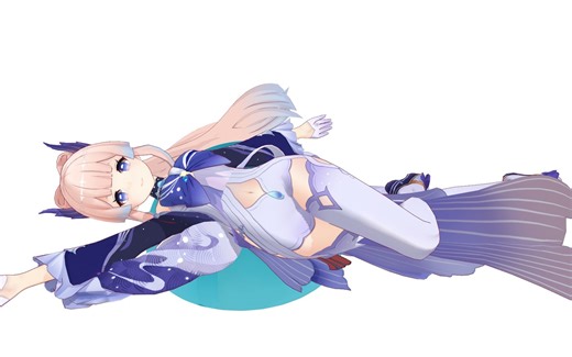 心海大战史莱姆（MMD布娃娃演示）