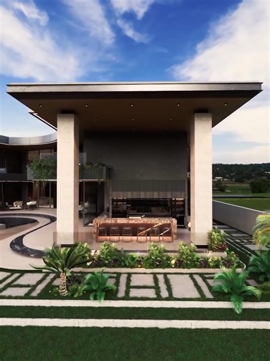Modern luxury meets West African elegance 🇬🇭✨ This stunning new home in Accra is pure architectural excellence — clean lines, bold design, and next-level living. Ghana is building the future. #Accra #GhanaRealEstate #LuxuryHomes #AfricanArchitecture #DreamHome