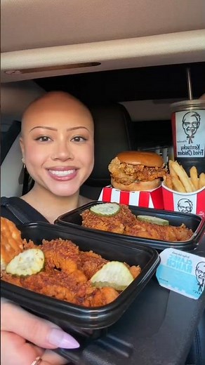 Crispy Feast Mukbang with KFC 🍗🔥 Ultimate Fried Chicken Cravings # kfc #asmr #mukbang