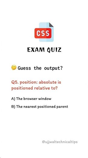 css Interview Questions Quiz: Test Your Skills! #shorts #coding #css