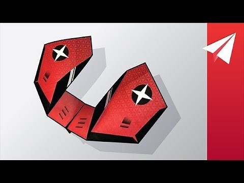 Paper Airplane That Does Loops — How to Fold Psi Wing