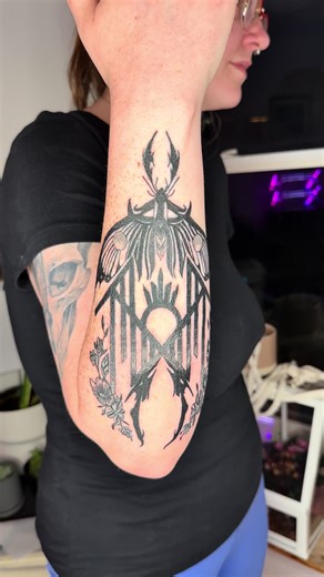 Custom Sleep Token Tattoo Design for Fans