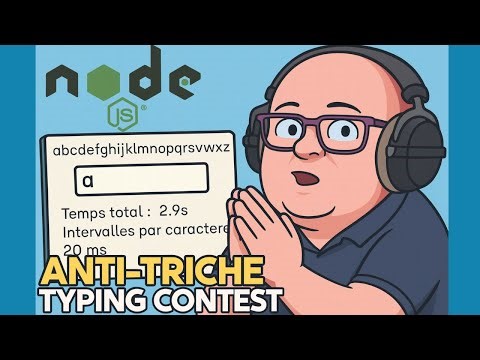 Node.js Anti-Cheat for Typing Contests (A→Z) — Server-Side Timestamp!