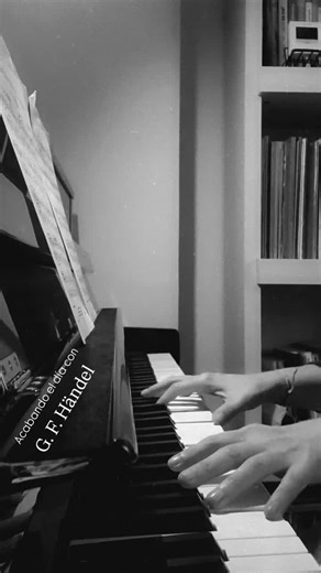 Un minuto de Händel #pianopractice #piano #handel #pianomusic #pianoclassic