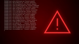 Cgi Template Of Red Computer Screen During Stock Footage SBV-351731901 - Storyblocks