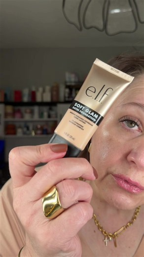 elf - Here is your affordable and still beautiful coverage version of a foundation on mature dry skin ✨ #makeupover40 #over40makeup #foundation #elfcosmetics #tiktokshopbeauty @e.l.f. Cosmetics