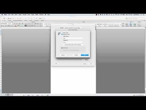 Konica Minolta User Authentication on MAC OSX