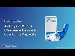 Unboxing and Demonstration to Use the Low Lung AirPhysio Device