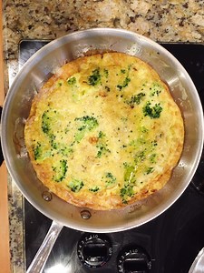 Broccoli Frittata (Keto Low-Carb)