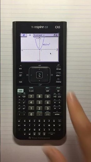 How to find different values on the Ti-nspire cx CAS