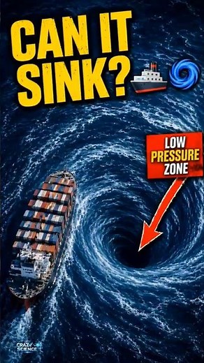 How Massive Ships Survive Giant Whirlpools! 🌊🌀