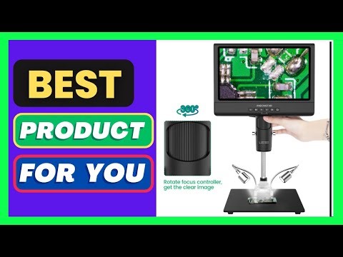 Andonstar AD209 Digital Microscope 10 inch LCD Display El