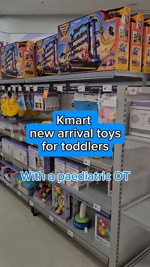 40K views · 193 reactions | Kmart new arrival toys for toddlers with a paediatric OT. Looking for more ideas? Grab your copy of my free toy guide. Link in bio or comment 'toys'. #kmart #kmartfinds #newarrivals #developmentaltoys #toddlertoys | Brittany OT | Facebook