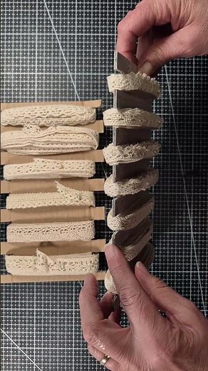 Lace card. Full tutorial on my channel #scrapbooking #lace #diy