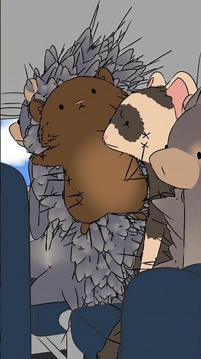 Porcupines have around 30K quills, with barbs at the tips that make them difficult to remove. 🌵🐖💺