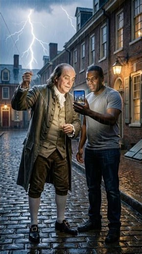 VAR Shows Benjamin Franklin the Power of Electricity ⚡