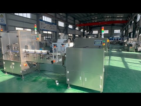 Automatic Capsule/Tablet/Pill Counting Filling-Capping-Labeling Line