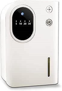 Smart Scent Air Machine, Waterless Essential Oil Diffuser 160ML with Nebulizing Diffusion System, Portable Scent Diffuser with USB Rechargeable for Large Room,Home,Office, Spa