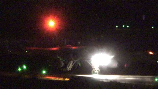 Watch Canada’s fighter jets explode off the runway - "The flames keep going"