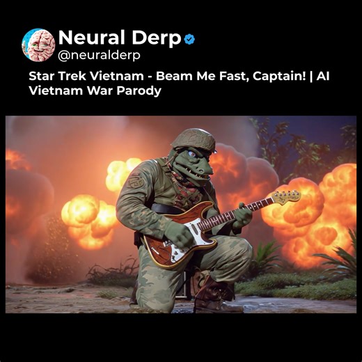 Star Trek OG Crew goes to Vietnam!😂😂🔥🔥 #aimusic #startrek #parody #vietnam #ai | Neural Derp
