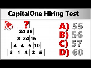 How to Pass CAPITALONE EMPLOYMENT ASSESSMENT TEST - Questions and Answers with Solutions