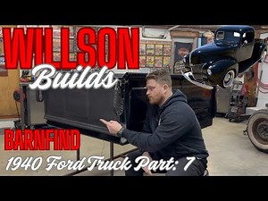 Barn Find 1940 Ford Truck Build - Getting a Start on the Bed and Learning to Punch Louvers