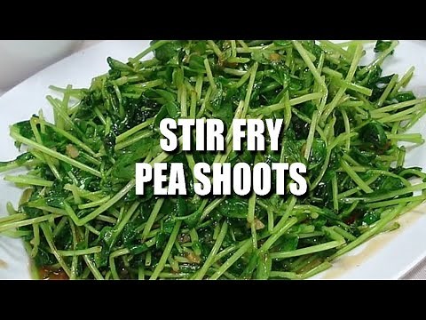 Stir fry Dou Miao | Pea shoots