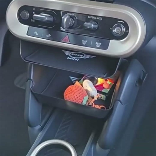 How to Install MINI Cooper Center Console Organizer | J01/J05 Dual-Layer Storage Box