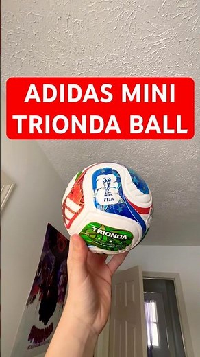 Adidas Mini Trionda World Cup Ball 2026 - Review! #worldcup #soccer #spinning #football